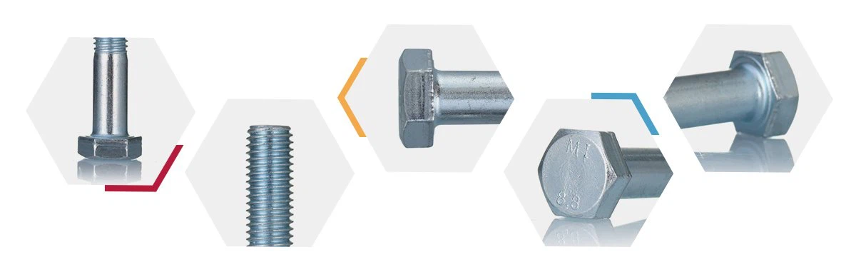Bolt With Half Thread DIN 931-detail
